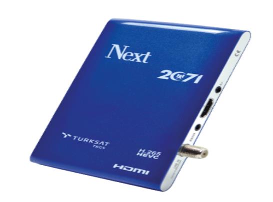 Next&NextStar 2071 H265 HEVC I.P.T.V. Özellikli Çanaklı Çanaksız MPEG4 HD Uydu Alıcısı